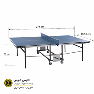 ابعاد میز پینگ پنگ استاندارد