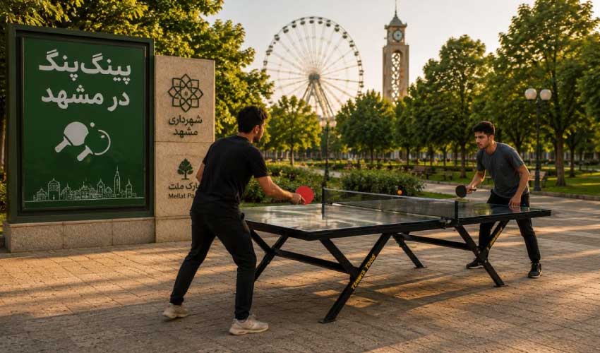 پینگ پنگ در مشهد